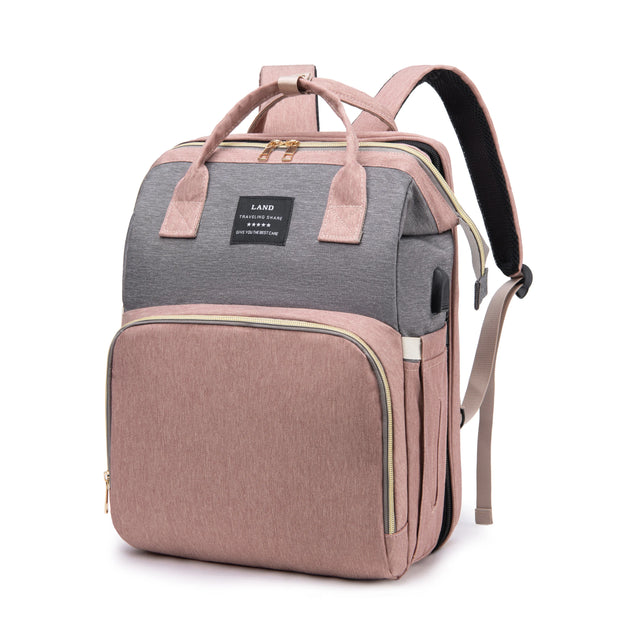 Backpack Portable Folding Crib Baby